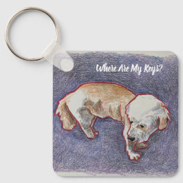 Sonniger Schlüsselanhänger