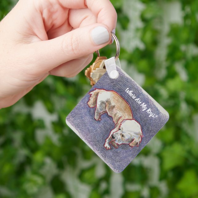 Sonniger Schlüsselanhänger (Hand)