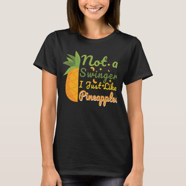 Sonniger Sommer Nicht ein Schwinger, den ich mag A T-Shirt (Vorderseite)