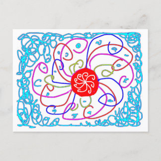 Sonniger Tag Feiertagspostkarte