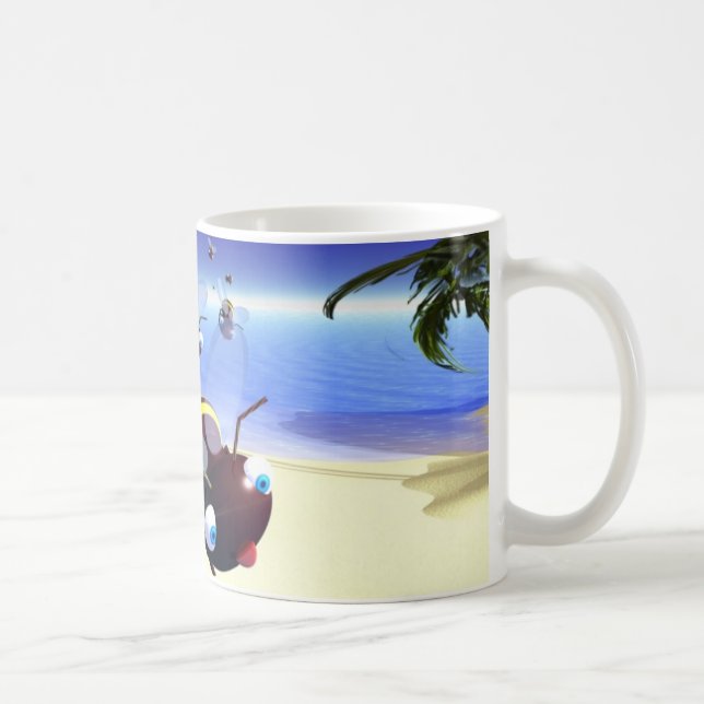 Sonniger Tag Kaffeetasse (Rechts)