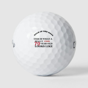 Sonniges Alter Sehr cool 79 Jahre alt sieht aus Golfball