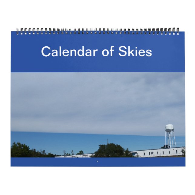 Sonniges Daze Foto Himmelskalender Kalender (Titelbild)
