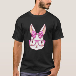 Sonniges Gesicht mit Sonnenbrille für Mädchen Frau T-Shirt