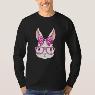 Sonniges Gesicht mit Sonnenbrille für Mädchen Frau T-Shirt