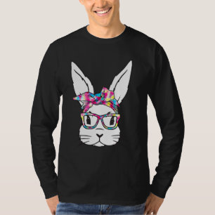 Sonniges Gesicht mit Sonnenbrille Ostertag für Jun T-Shirt