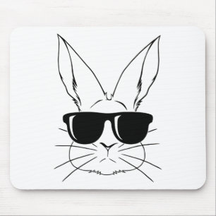 Sonniges Gesicht mit Stühlen für Jungen Männer Kin Mousepad