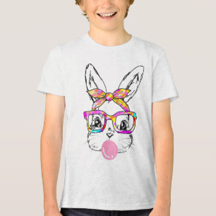 Sonniges Gesicht mit Stühlen für Jungen Männer Kin Tri-Blend Shirt