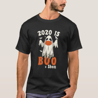 Sonniges Halloween 2020 Boo Sheet Ghost Mask T-Shirt