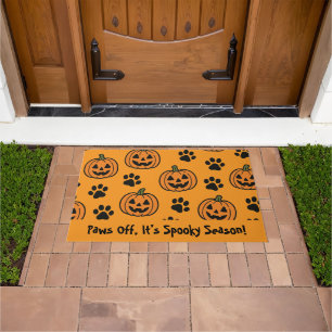 Sonniges Halloween Doormat für Katzenliebhaber Fußmatte