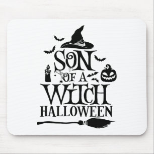 Sonniges Halloween Sohn einer Hexe von Mousepad