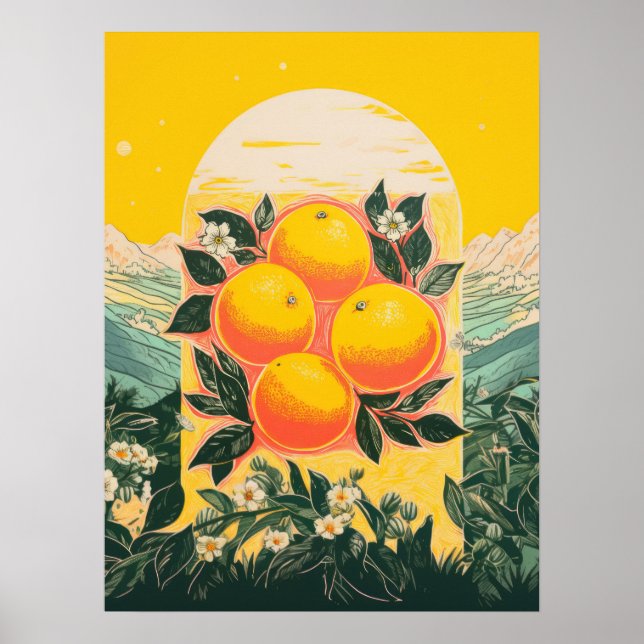 Sonniges Meer Poster (Vorne)