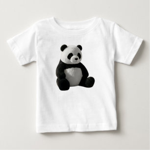 Sonniges minimalistisches Kinderzimmer mit Panda-P Baby T-shirt