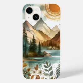 Sonniges Rustikales Boho Naturschutzgebiet Gebirgs Case-Mate iPhone 14 Hülle