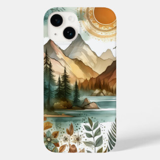 Sonniges Rustikales Boho Naturschutzgebiet Gebirgs Case-Mate iPhone 14 Hülle