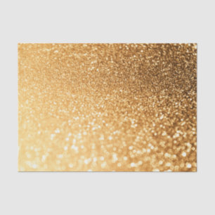 Sonniges Schein-Gelb-Trendy GoldLuxusGlitzer Seidenpapier