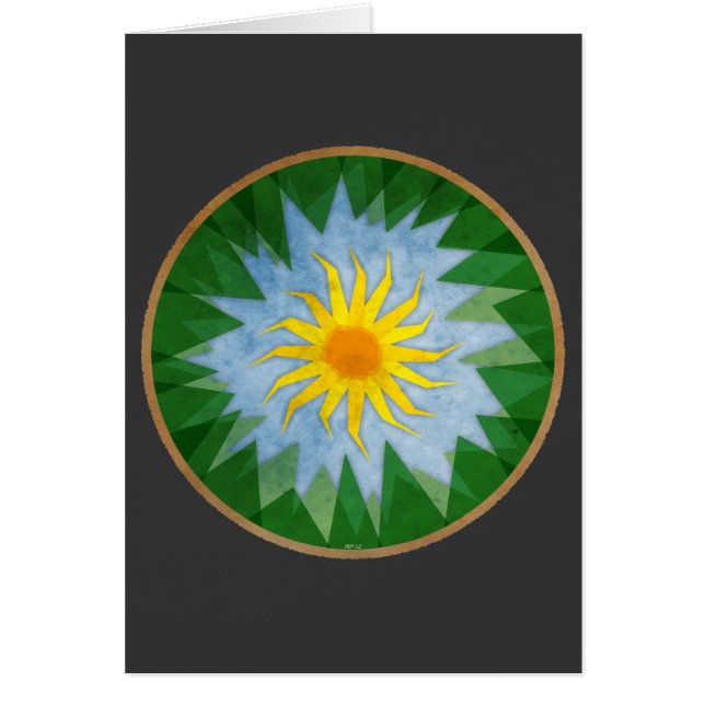 Sonniges Waldgebiet (Vorne)