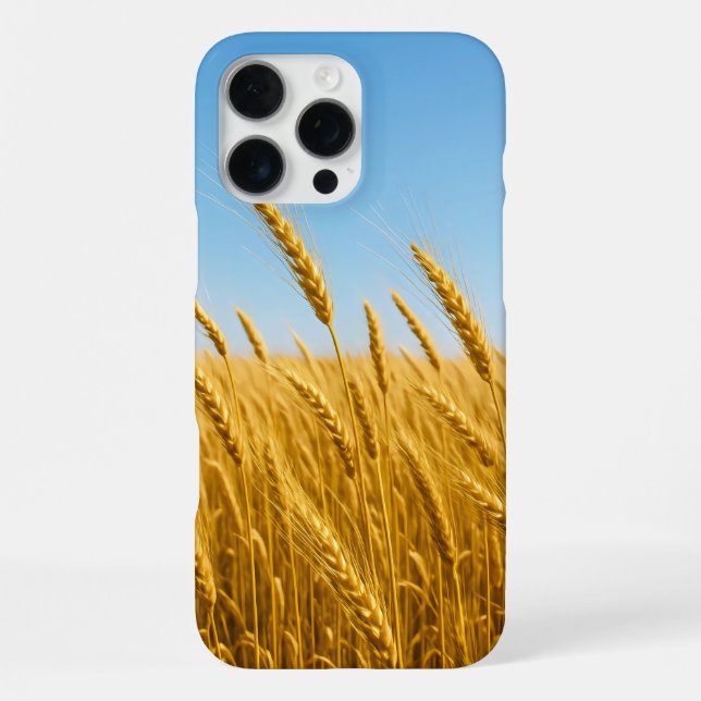 Sonniges Weizenfeld iPhone 16 Pro Max Hülle (Rückseite)