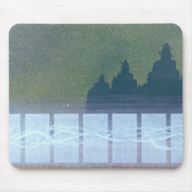 Sonntag Abend Djenne Mali Mousepad (Vorne)