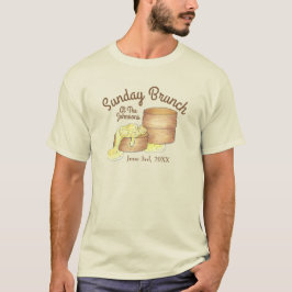 Sonntag Frühstück Brunch Biscuits Wurst Gravy T-Shirt