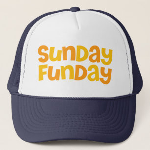 Sonntag Funday. Truckerkappe