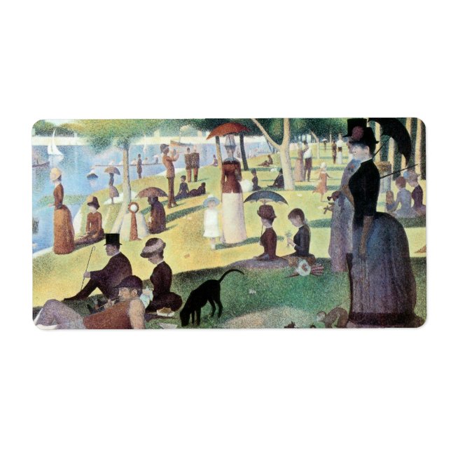Sonntag Nachmittag Insel La Grande Jatte by Seurat (Vorne)
