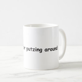 Sonntag sind für Putze rund um die TASSE - Design