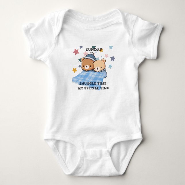 Sonntag Snuggle Time T - Shirt (Vorderseite)