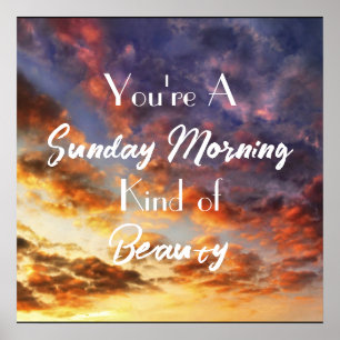 Sonntagmorgen Poster
