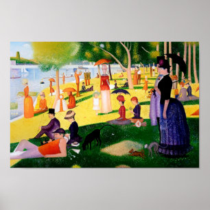 Sonntagnachmittag auf der Insel La Grande Jatte Poster
