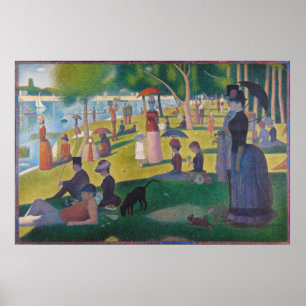 Sonntagnachmittag auf der Insel La Grande Jatte Poster
