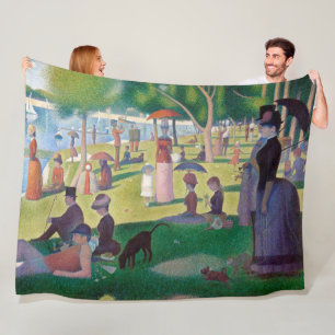 Sonntagnachmittag in La Grande Jatte, Seurat Fleecedecke