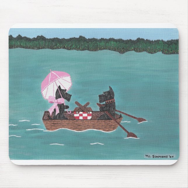 Sonntagnachmittag Mousepad (Vorne)