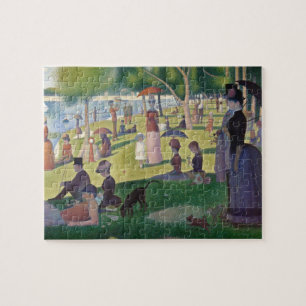 Sonntagnachmittag Seurat Neo Impressionist Malerei