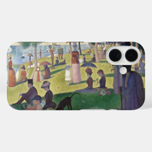 Sonntagnachmittag Seurat Neoimpressionistische Mal iPhone 16 Hülle