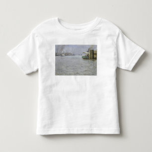 Sonntags-Atmosphäre auf der Elbe Kleinkind T-shirt