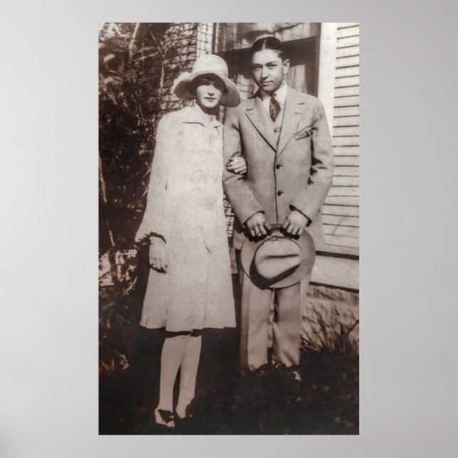 SONNTAGS BEST BONNIE & CLYDE POSTER (Vorne)