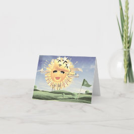 SONNTAGS GOLF! DANKESKARTE