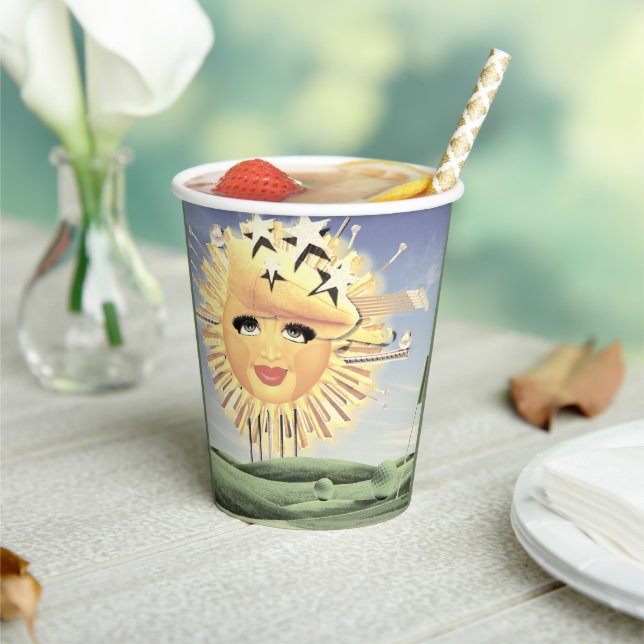 SONNTAGS GOLF! PAPPBECHER (In Situ)