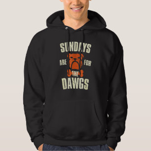 Sonntags sind die Hunde Hoodie
