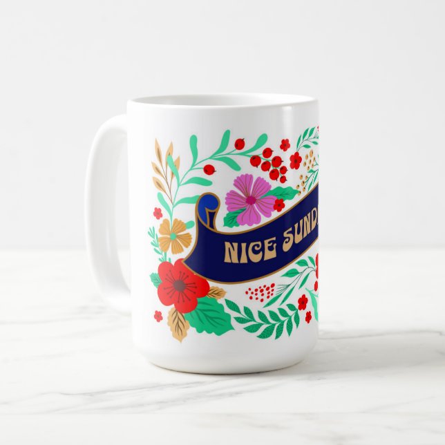SONNTAGS-TASSE KAFFEETASSE (Vorderseite Links)