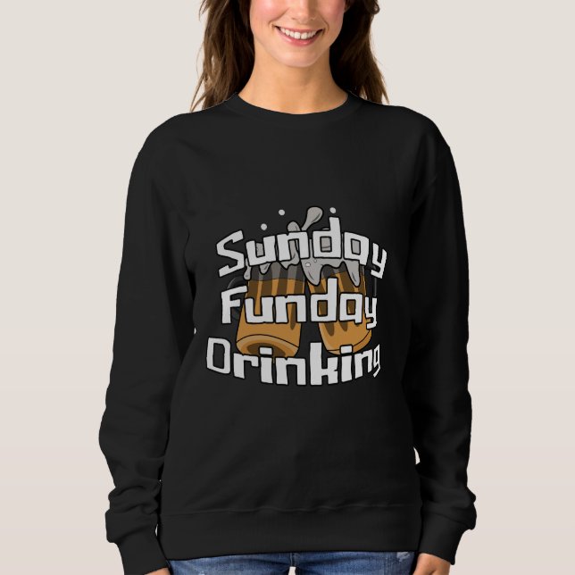 Sonntagsgrundgetränk Sweatshirt (Vorderseite)