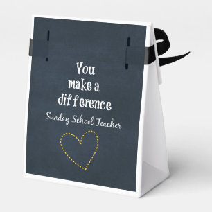 Sonntagsschullehrer Geschenkschachtel
