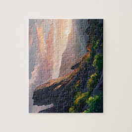 Sonnuntergangs-Puzzle