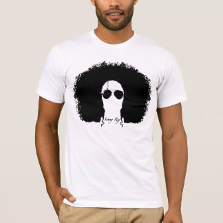 Sonny Rey weißes/schwarzes Silhouette-T-Shirt T-Shirt