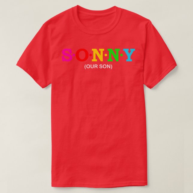 Sonny Unser Sohn T-Shirt (Design vorne)