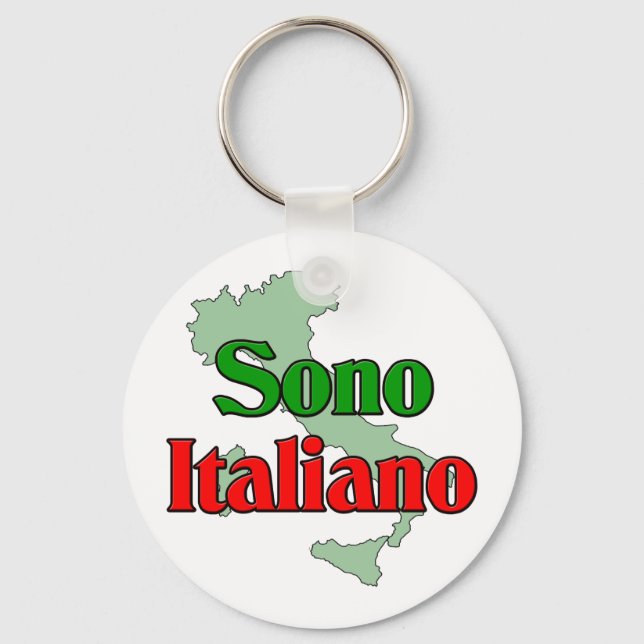 Sono Italiano Schlüsselanhänger (Vorderseite)