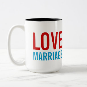 Sonogram-Tasse Überraschung - Liebe Hochzeit Babyw Zweifarbige Tasse