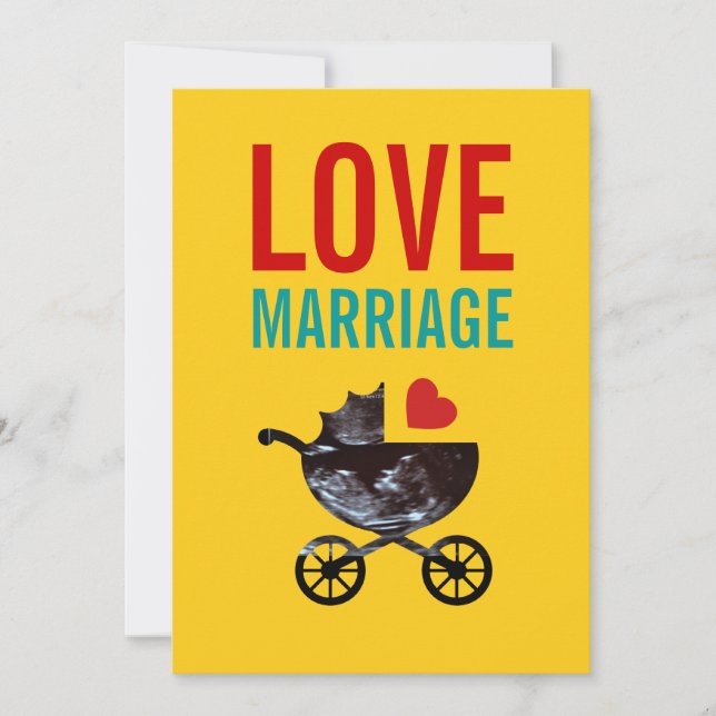 Sonogram-Ultraschall-Babyparty-Einladung Einladung (Vorderseite)