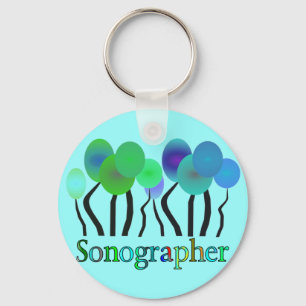 Sonographer Geschenke Schlüsselanhänger